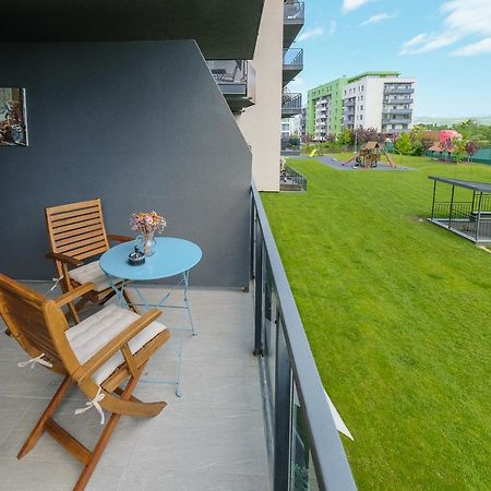 Apartamento Grand Park Blue Iulius Mall Cluj-Napoca Exterior foto