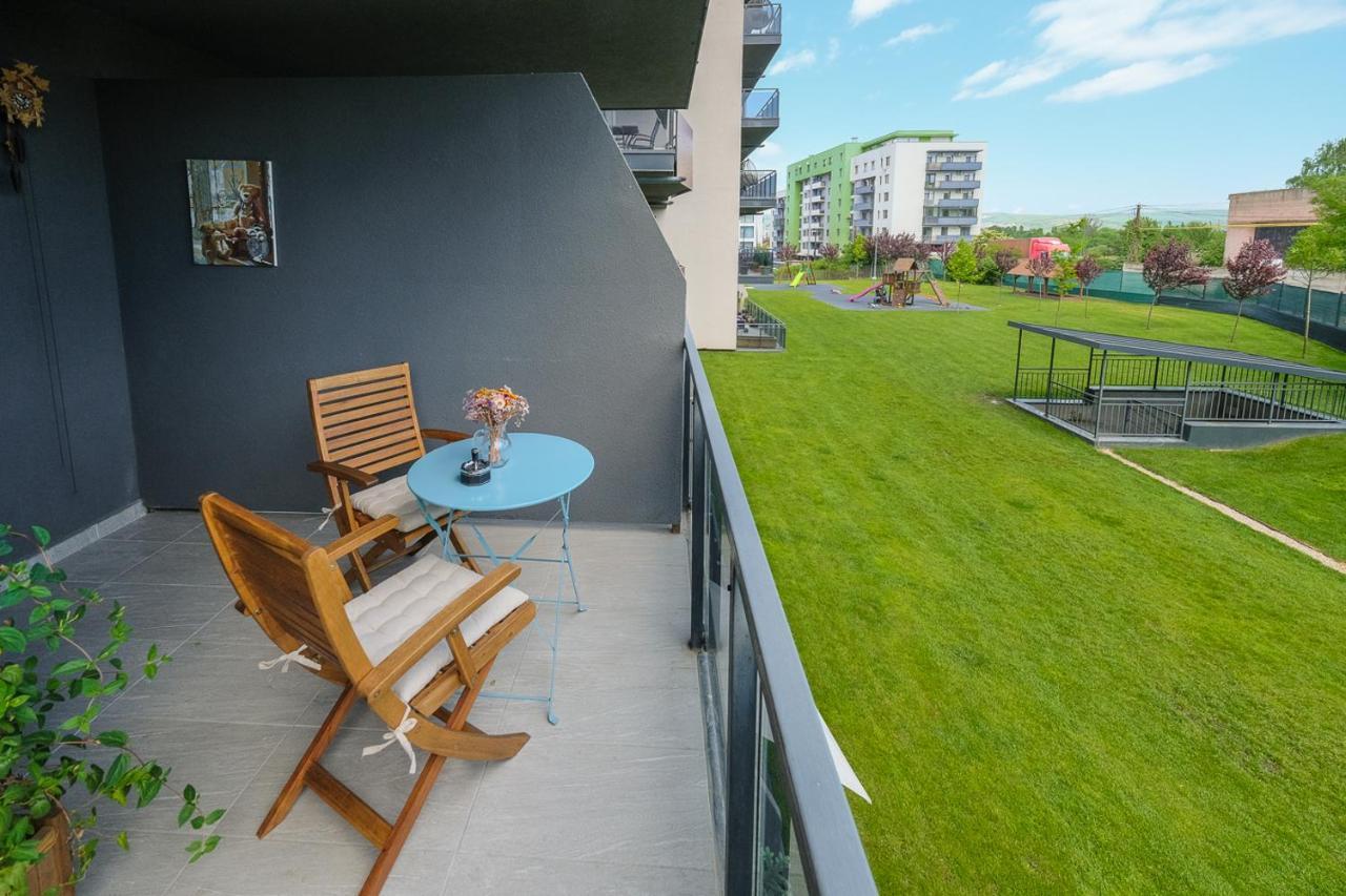 Apartamento Grand Park Blue Iulius Mall Cluj-Napoca Exterior foto